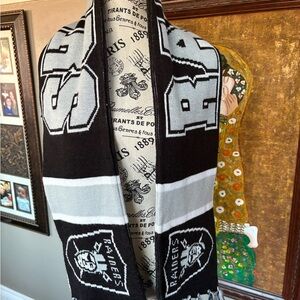 Black and Gray Raiders Sweater